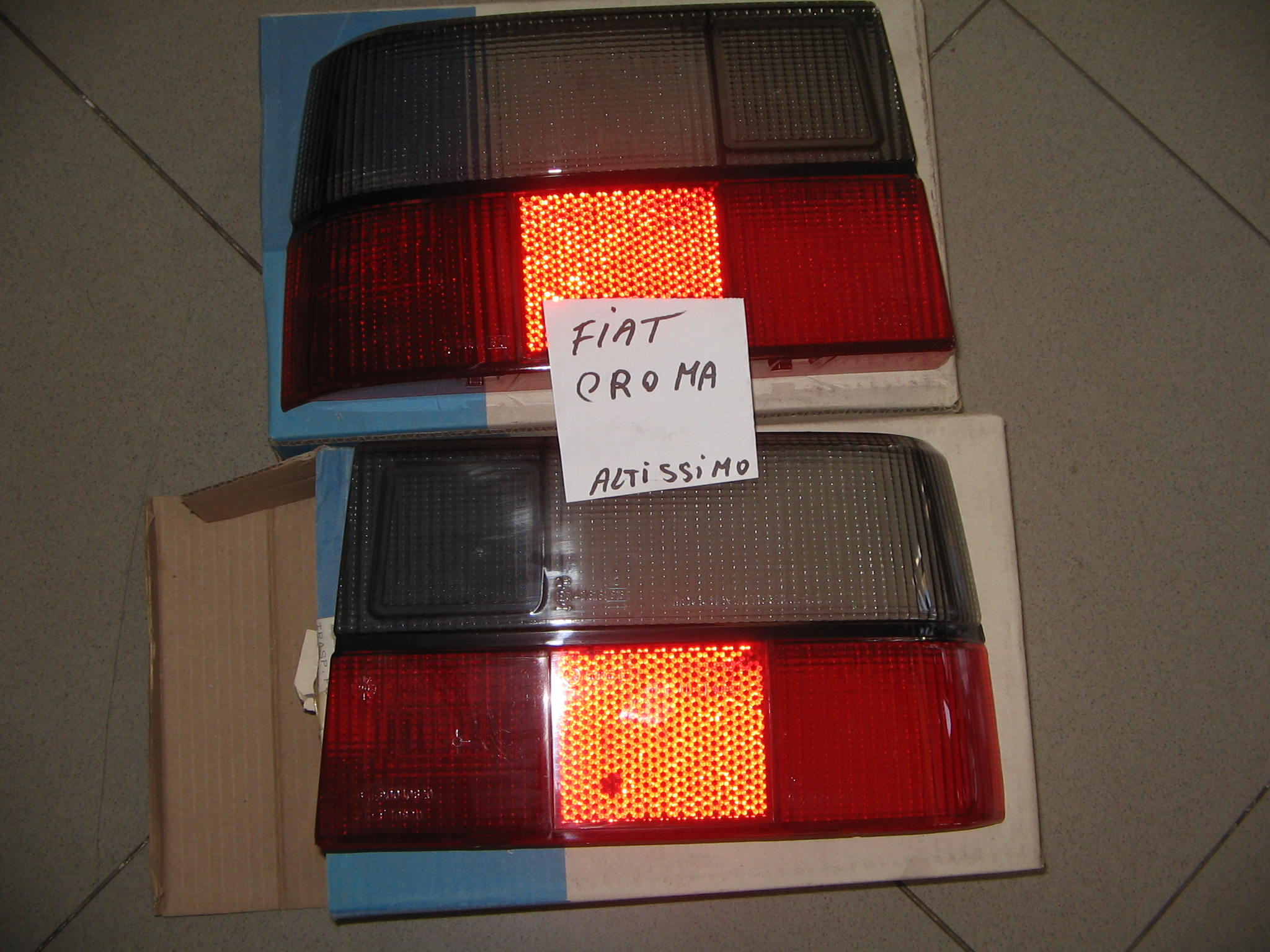 FIAT CROMA TRASPARENTI GEMME DX/SX N.20788
